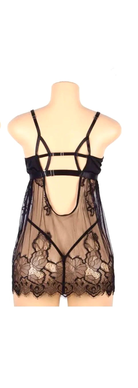 Scarlet Lace • Babydoll de Encaje