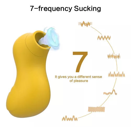 Golden Dusk Pulse – Succionador Sónico Recargable con 7 Intensidades Diseño Waterproof