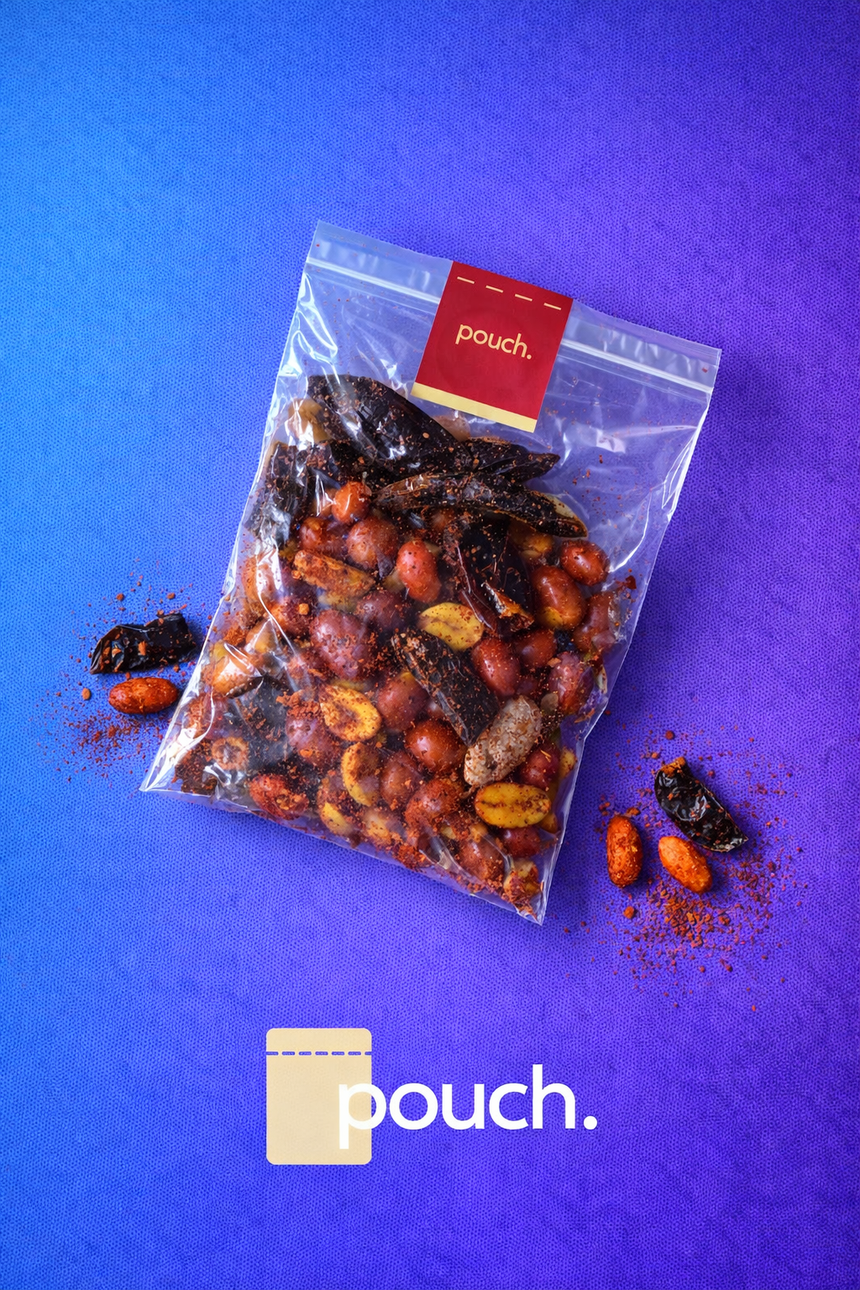 Pouch. Ajo & Chile — Garlic Fire