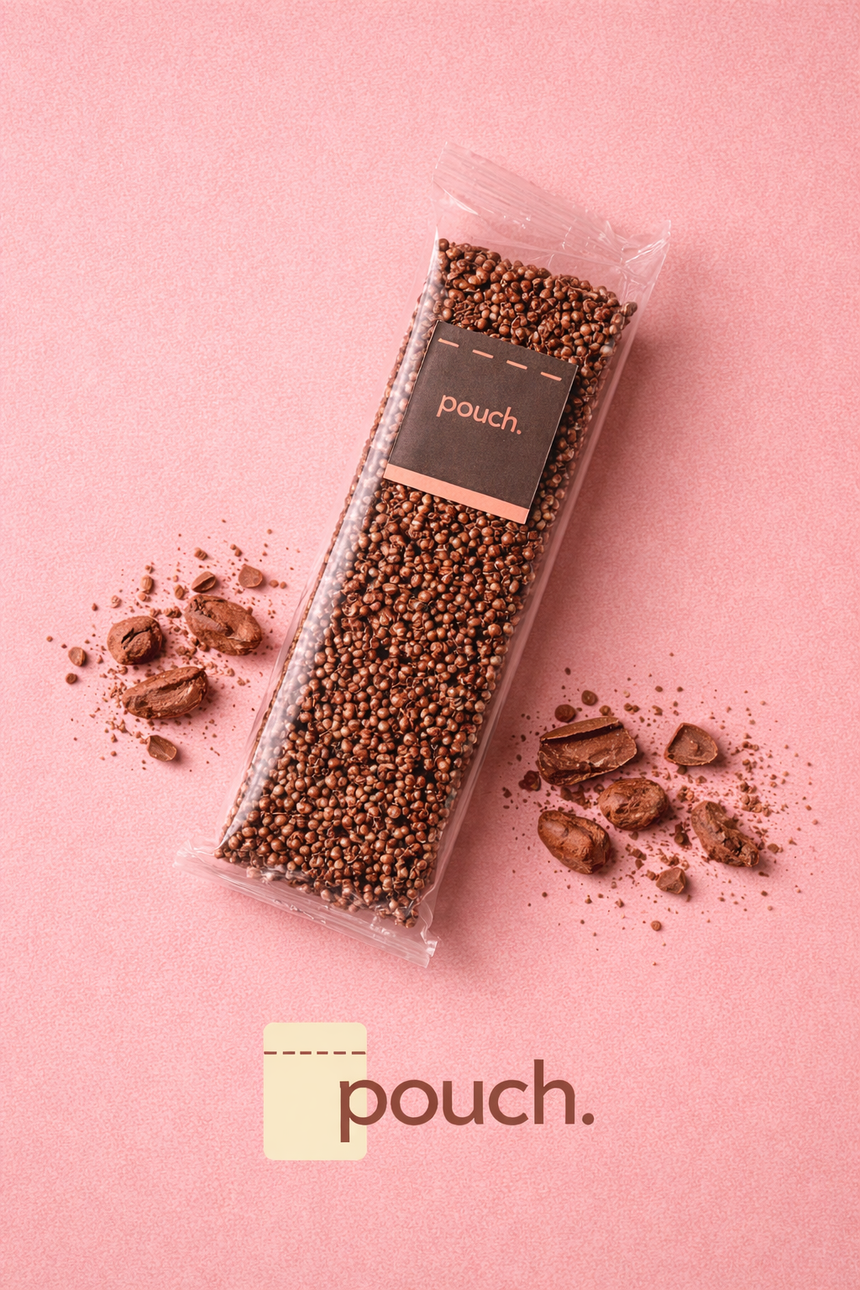 Pouch. Amaranto Chocolate — Dark Amaranth