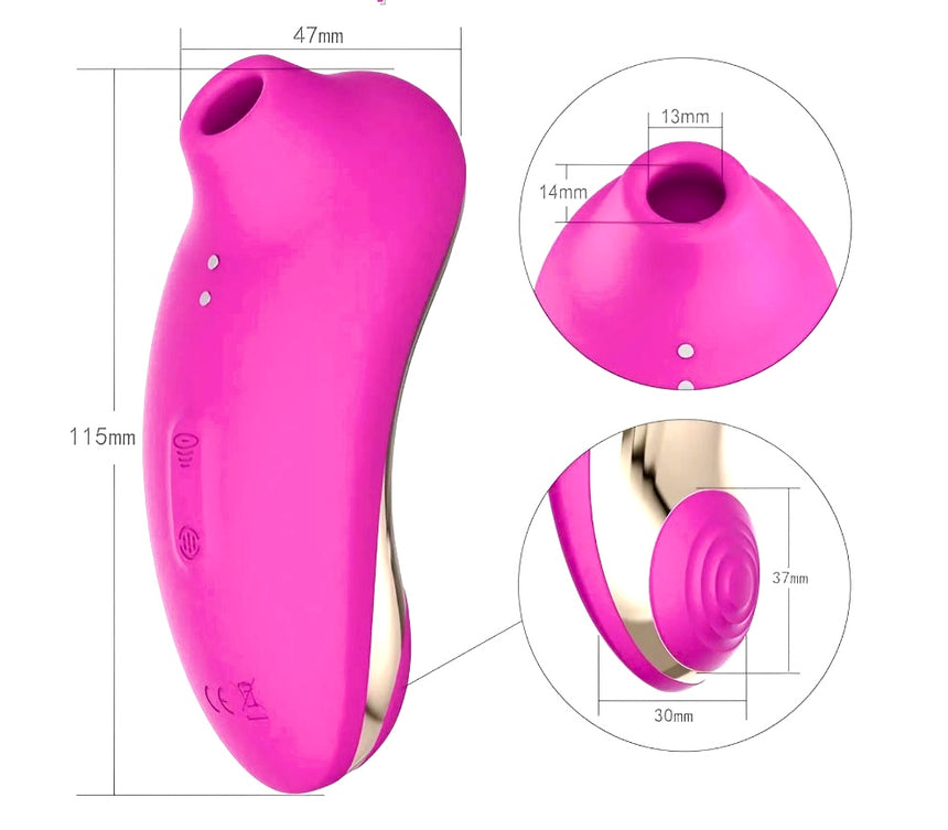 Pink Pulse - Bala Vibradora Inalámbrica de Precisión