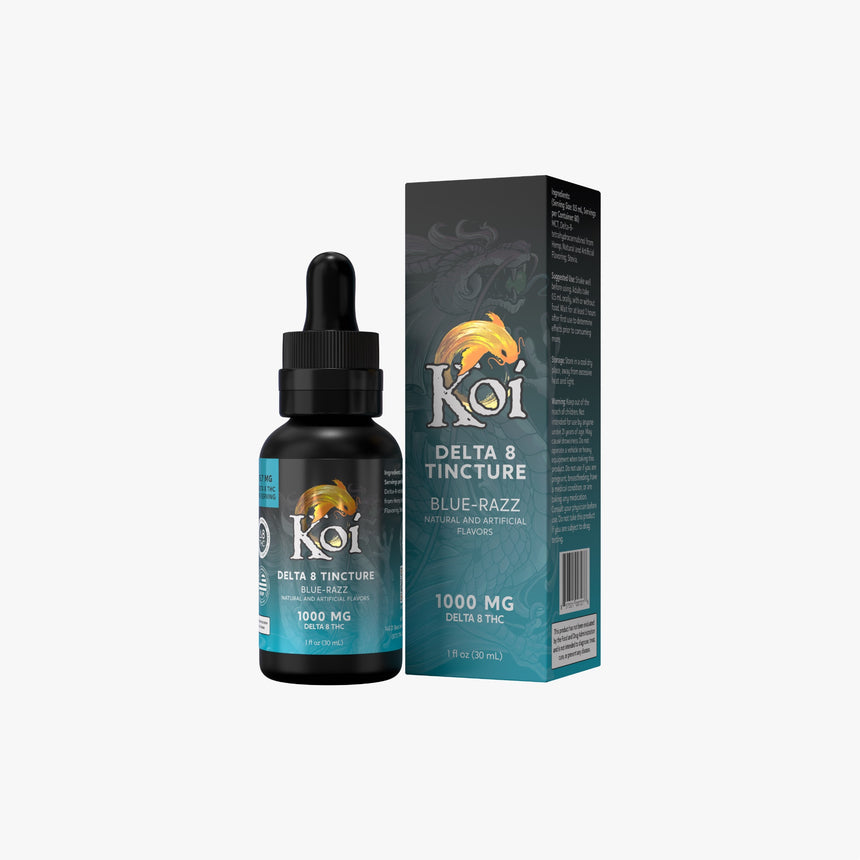 Koi CBD Delta-8 tintura - flavors - Merida, Mexico